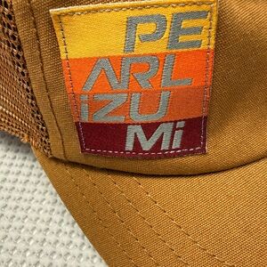 Pearl Izumi Vista Trucker Hat Brown Mesh Snapback Cycling Gorpcore NWT
